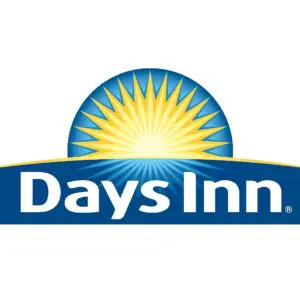 A logo of the days inn.