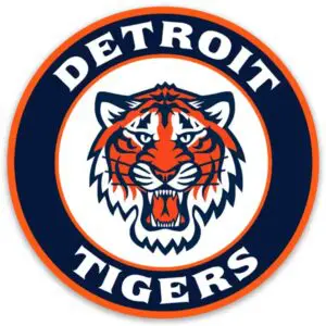 A picture of the detroit tigers logo.